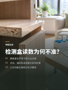 甲醛检测盒为什么常常测不准？关键在这几个环节