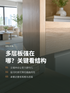 多层板为何适合承重关键在结构