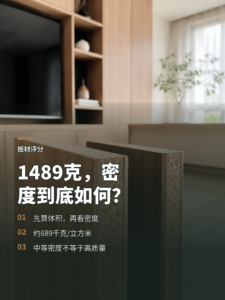 300×400毫米样块重1489克，密度算中等