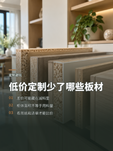 低价定制少了哪些板材成本藏在减料里