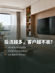投流客户不精准，账号标签到底怎么换过来