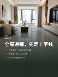 全屋铺地砖，开工前为什么要先定十字线