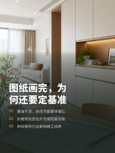 装修图纸画完了，为什么还要设计第一根线