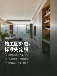 施工图能不能外包，先看团队把标准定多细
