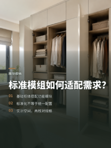 一套标准模组，为什么能应对多数收纳需求？
