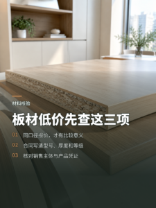 板材选购别只看品牌价格和渠道同样关键