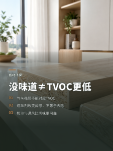 板材没味道，TVOC真的就更低吗？