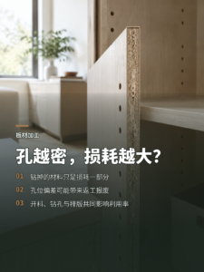 系统柜打孔越密，板材为什么越容易产生损耗
