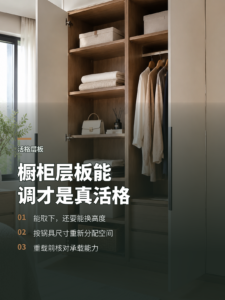橱柜第二块层板，为什么要做成真活格？