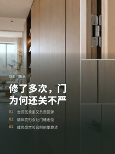 修了三次还关不严：隐形门的售后账，很多人没算过