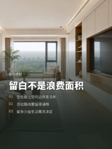 留白不是浪费面积，家里的空间为何需要一点余地