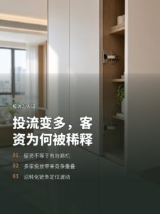 门店工厂都在投流，客资为何会被稀释