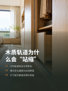 木质轨道为什么会“站缩”，尺寸该怎么留